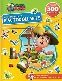 RANGER ROB -GRAND LIVRE D'AUTOCOLLANTS