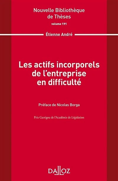 Les actifs incorporels de l'entreprise en difficulté