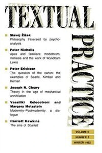 Textual Practice: Volume 6, Issue 3