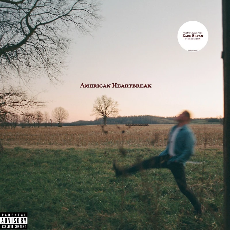 American Heartbreak by Zach Bryan (3 LPs)