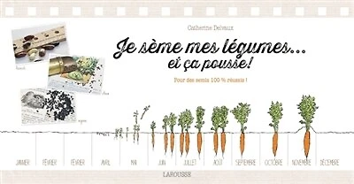 Je sème mes légumes... et ça marche !: 40 semis pas à pas, de la graine plante