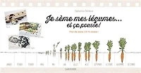 Je sème mes légumes... et ça marche !: 40 semis pas à pas, de la graine plante