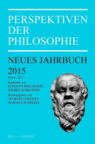 Perspektiven der Philosophie: Neues Jahrbuch. Band