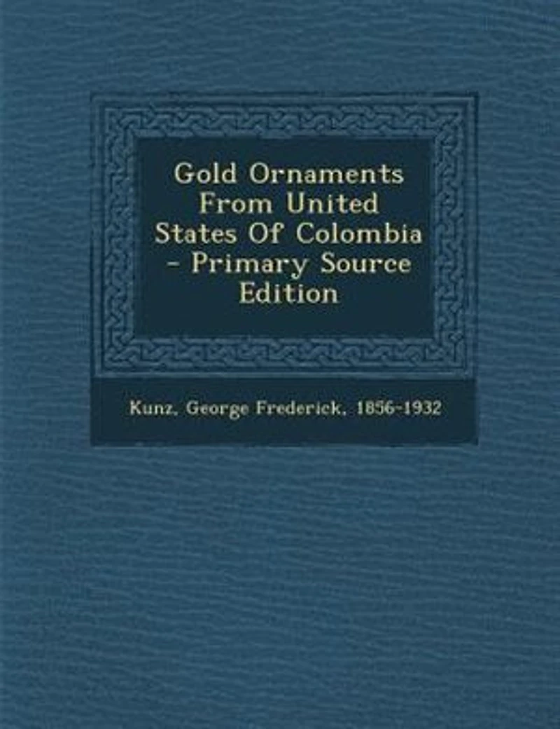 Gold Ornaments From United States of Colombia