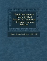Gold Ornaments From United States of Colombia