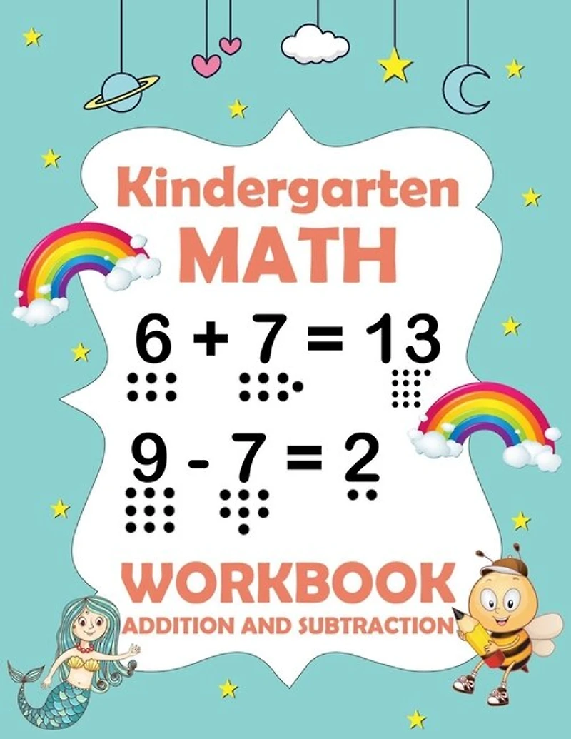Kindergarten math workbook addition and subtraction: A Beginner Math Practice and Learning workbook - 1st, 2nd, 3rd grade math workbook addition and subtraction - toddlers ages 2-4