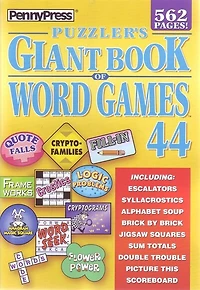 PENNY PRESS GIANT BK OF WORD GAMES 44