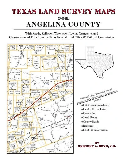 Texas Land Survey Maps for Angelina County