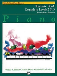 Alfred's Basic Piano Library Technic Complete, Bk 2 and 3: For the Later Beginner
