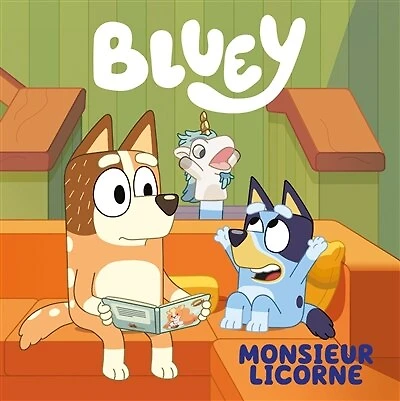 BLUEY MONSIEUR LICORNE