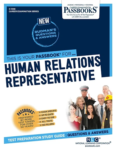 Human Relations Representative (C-1308): Passbooks Study Guide