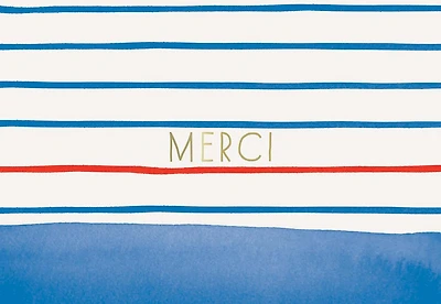 Paris Street Style Notecards: Merci