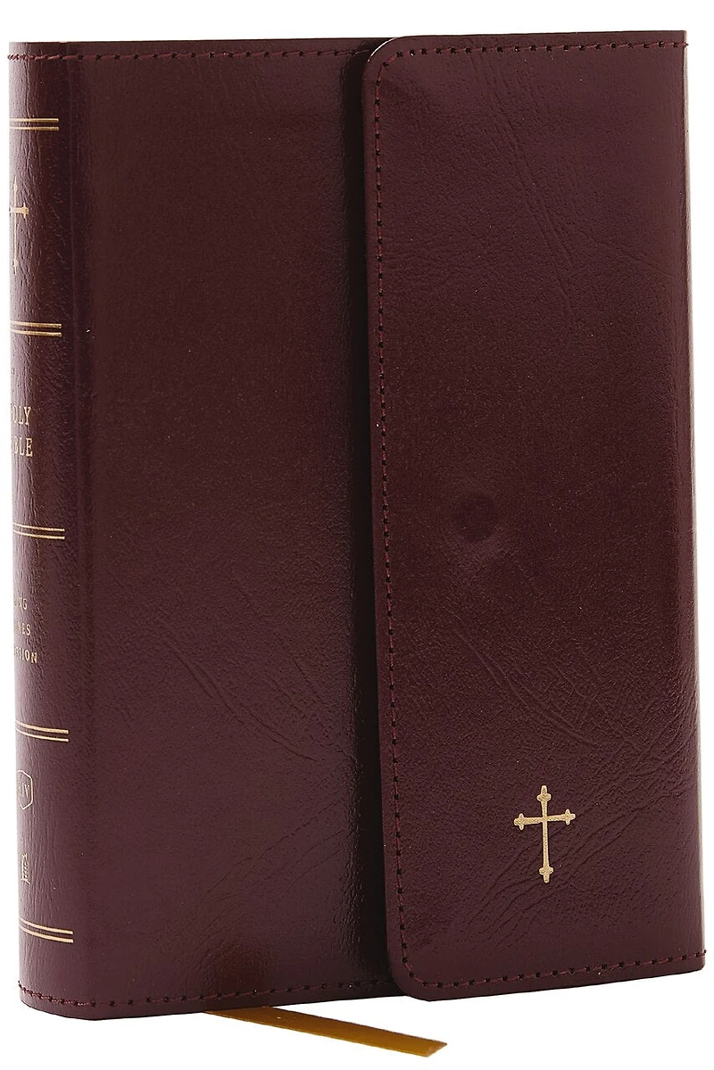 KJV Holy Bible: Compact with 43,000 Cross References, Black Leathersoft, Red Letter, Comfort Print: King James Version