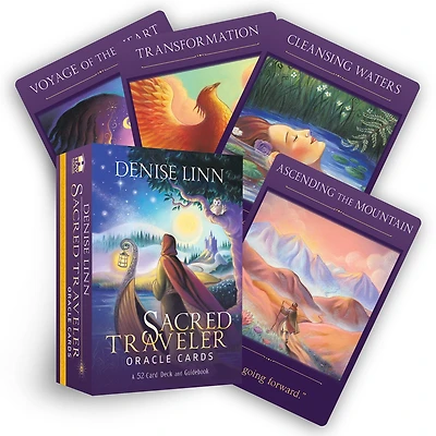 Sacred Traveler Oracle Cards: A 52-card Deck And Guidebook