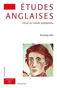 Etudes anglaises, n°75-3. Revisiting 1922