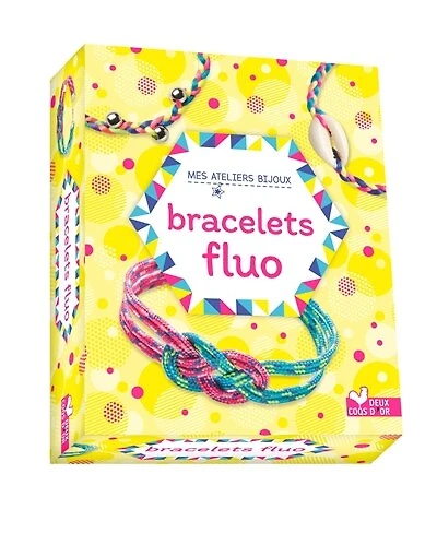 Bracelets fluo -mes ateliers bijoux