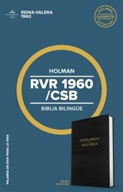 RVR 1960/CSB Biblia bilingüe, tapa dura: CSB/RVR 1960 Bilingual Bible, hard cover