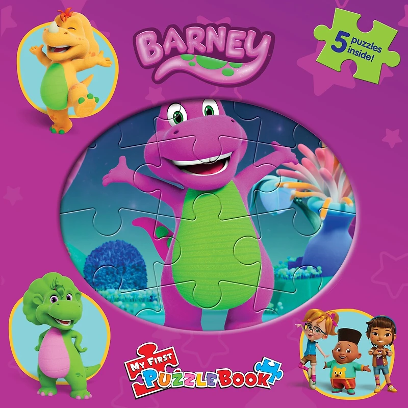 BARNEY MY FIRST PUZZLE BOOK