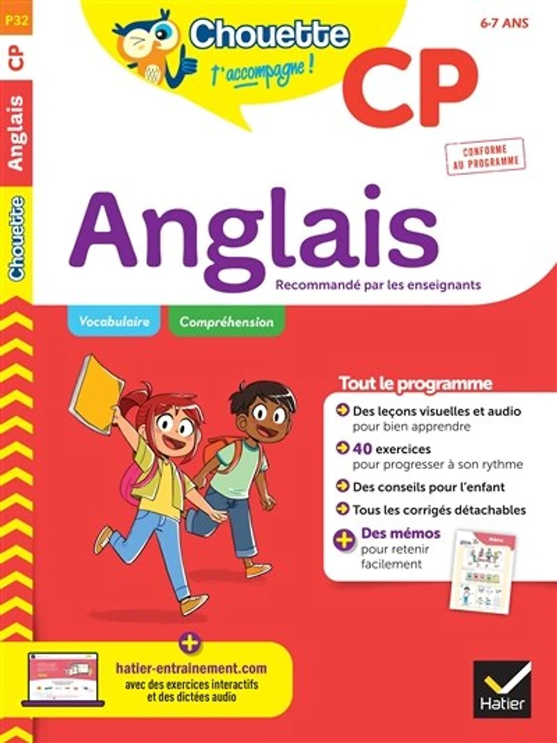 Anglais CP, 6-7 ans: nouveau programme