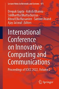 International Conference on Innovative Computing and Communications: Proceedings of ICICC 2022, Volume 2