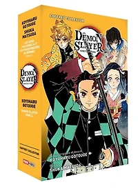 Coffret Demon slayer: volume 4 + roman volume 2