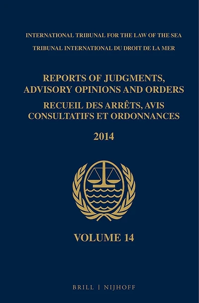 Reports of Judgments, Advisory Opinions and Orders / Recueil des arrêts, avis consultatifs et ordonnances, Volume 14 (2014)