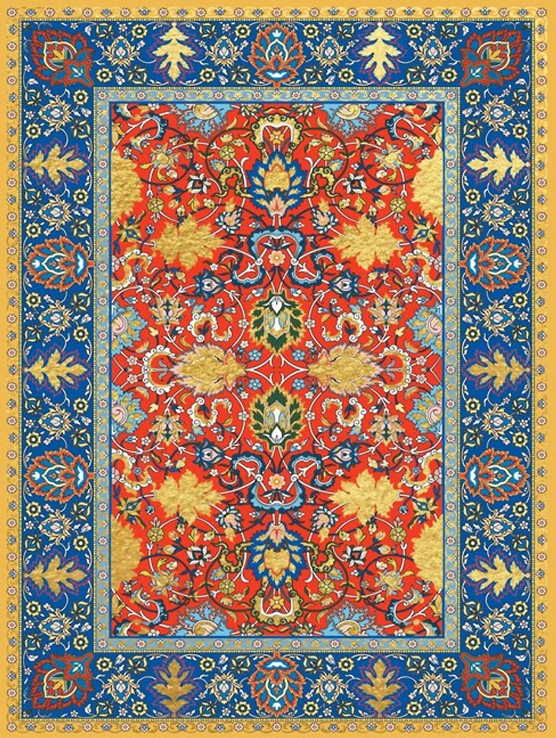 Red Pattern Journal