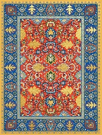 Red Pattern Journal