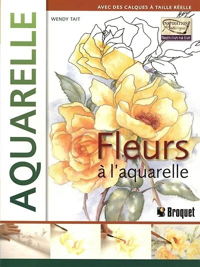 Fleurs à l'aquarelle