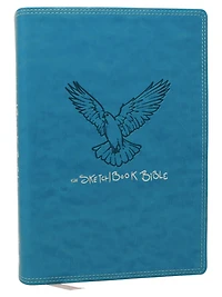 The Sketchbook Bible: Complete Bible with Hundreds of Illustrations (NKJV, Hardcover, Red Letter, Comfort Print)