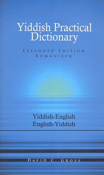 English-yiddish/yiddish-english Practical Dictionary (expanded Romanized Edition)