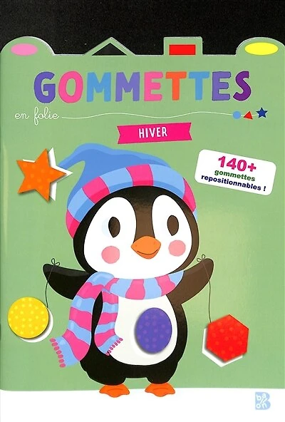 Gommettes en folie: hiver