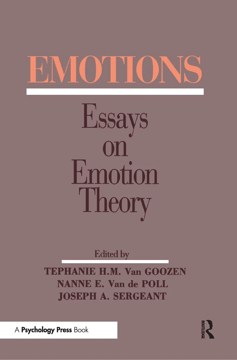 Emotions: Essays On Emotion Theory