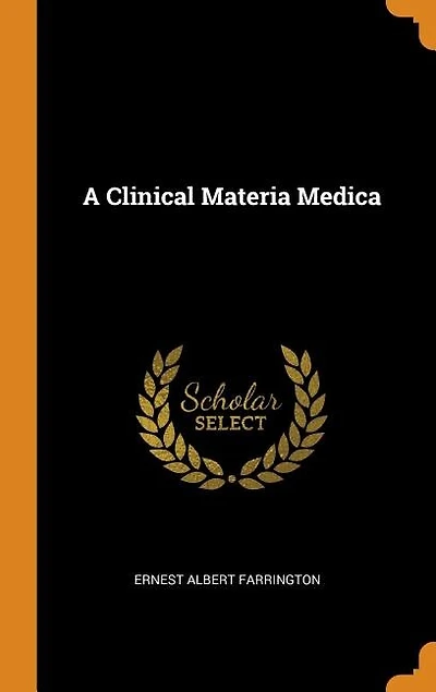 A Clinical Materia Medica