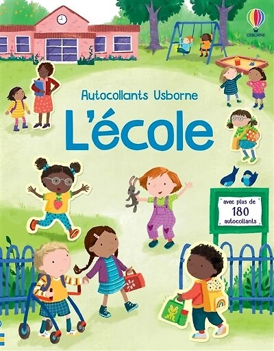 L' école: Autocollants Usborne