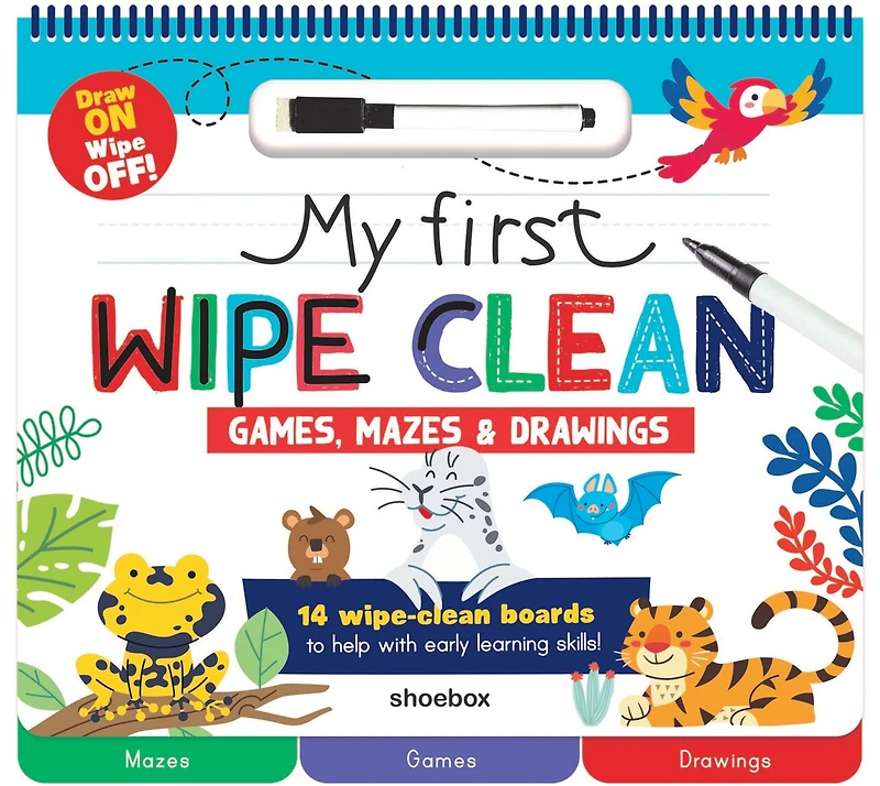 My First Wipe Clean: Games, Mazes and Drawings