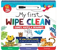 My First Wipe Clean: Games, Mazes and Drawings