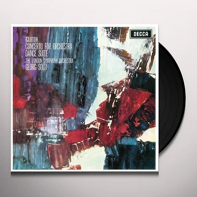 Concerto For Orchestra / Dance Suite by Bartok; The London Symphony Orchestra; Georg Solti (1 LP)