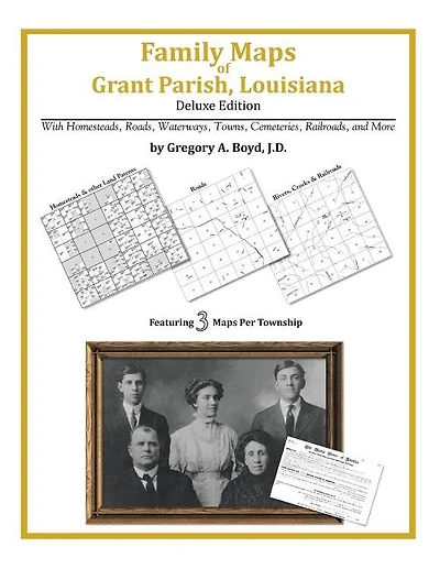 Family Maps of Grant Parish, Louisiana