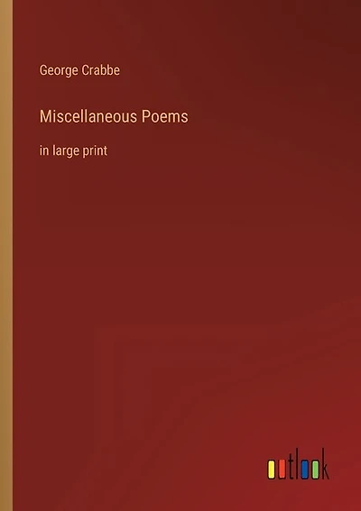 Miscellaneous Poems: in large print