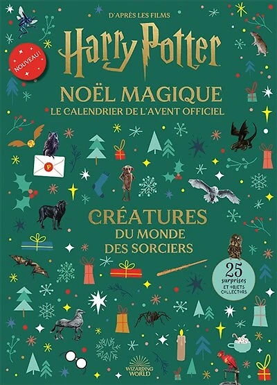 Harry Potter, Noël magique, le calendrier de l'Avent officiel: créatures du monde des sorciers