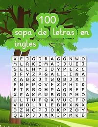 100 sopa de letras en ingles: sopa de letras en ingles para niños -rompecabezas