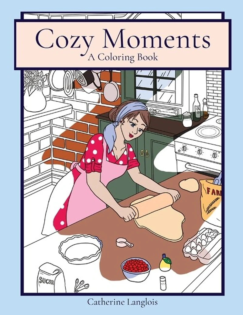 Cozy Moments: A Coloring Book
