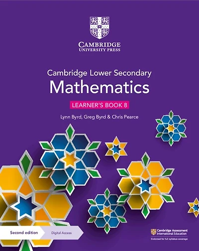 Cambridge Lower Secondary Mathematics Learner's Book with Digital Access (1 Year