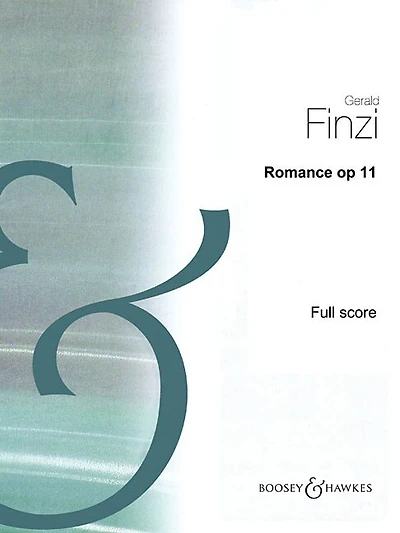 Finzi: Romance, Op. 11 for String Orchestra Score: Full Score
