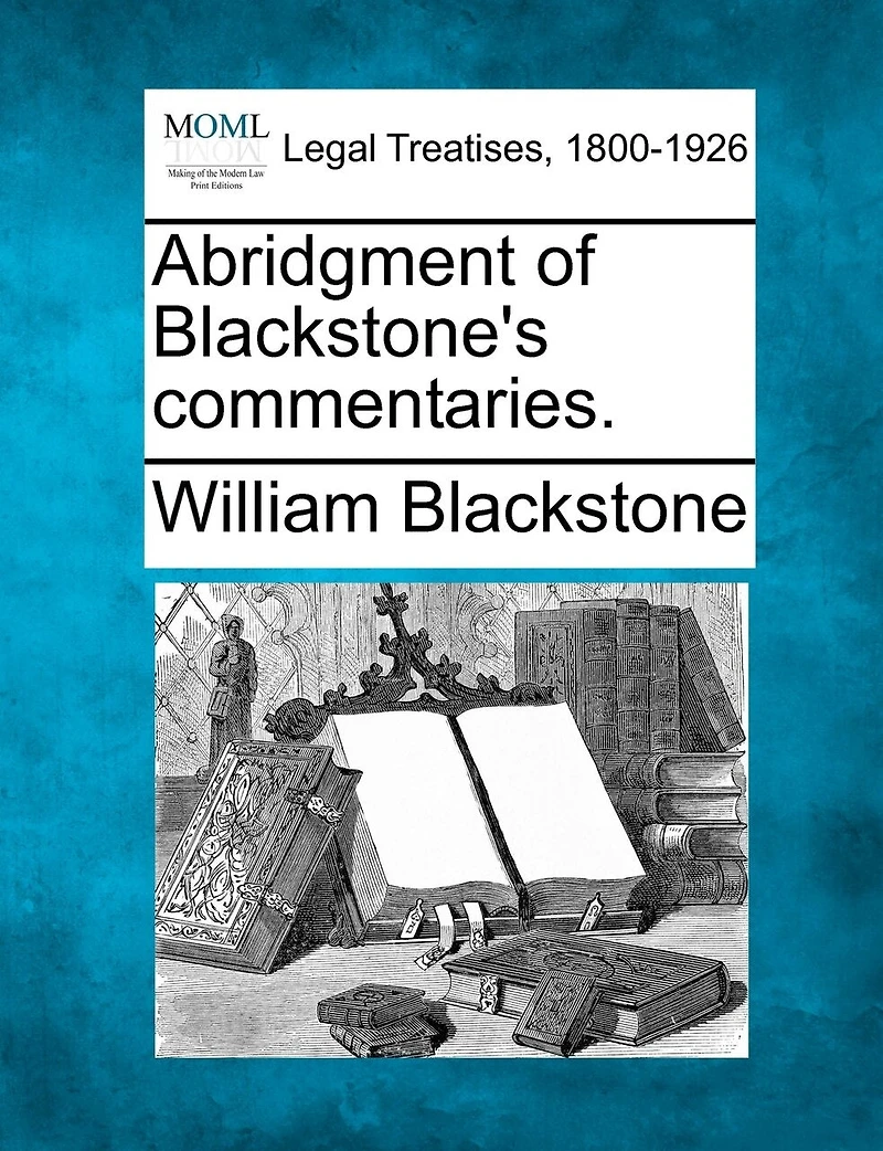 Abridgment of Blackstone's Commentaries