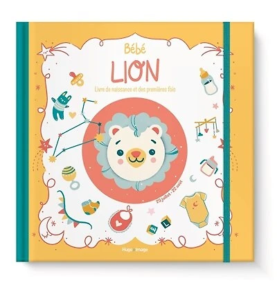 Bébé Lion: livre de naissance et des premières fois