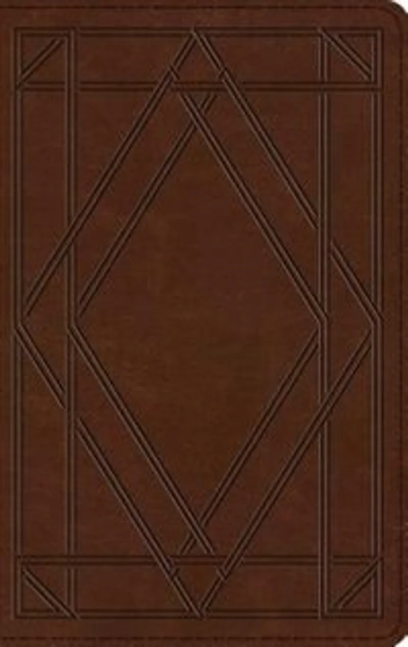 Esv Thinline Bible (trutone, Chestnut, Wood Panel Design)