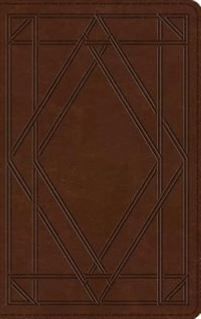 Esv Thinline Bible (trutone, Chestnut, Wood Panel Design)