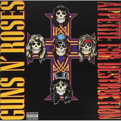 Appetite For Destruction by Guns N' Roses (1 LP)